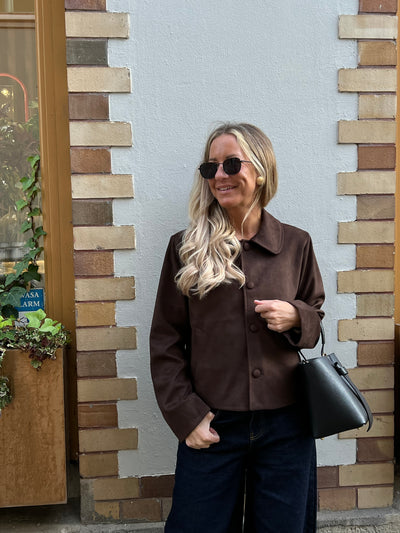 Nilo Faux Suede Jacket