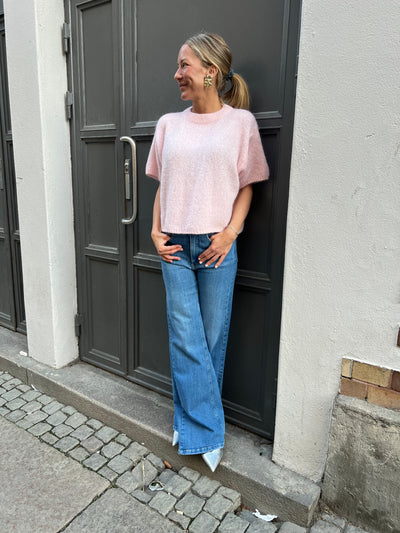 ANDREA mohair short arm BABY PINK