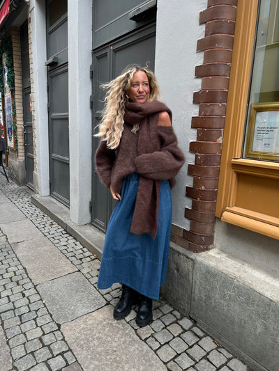 Yara denim skirt