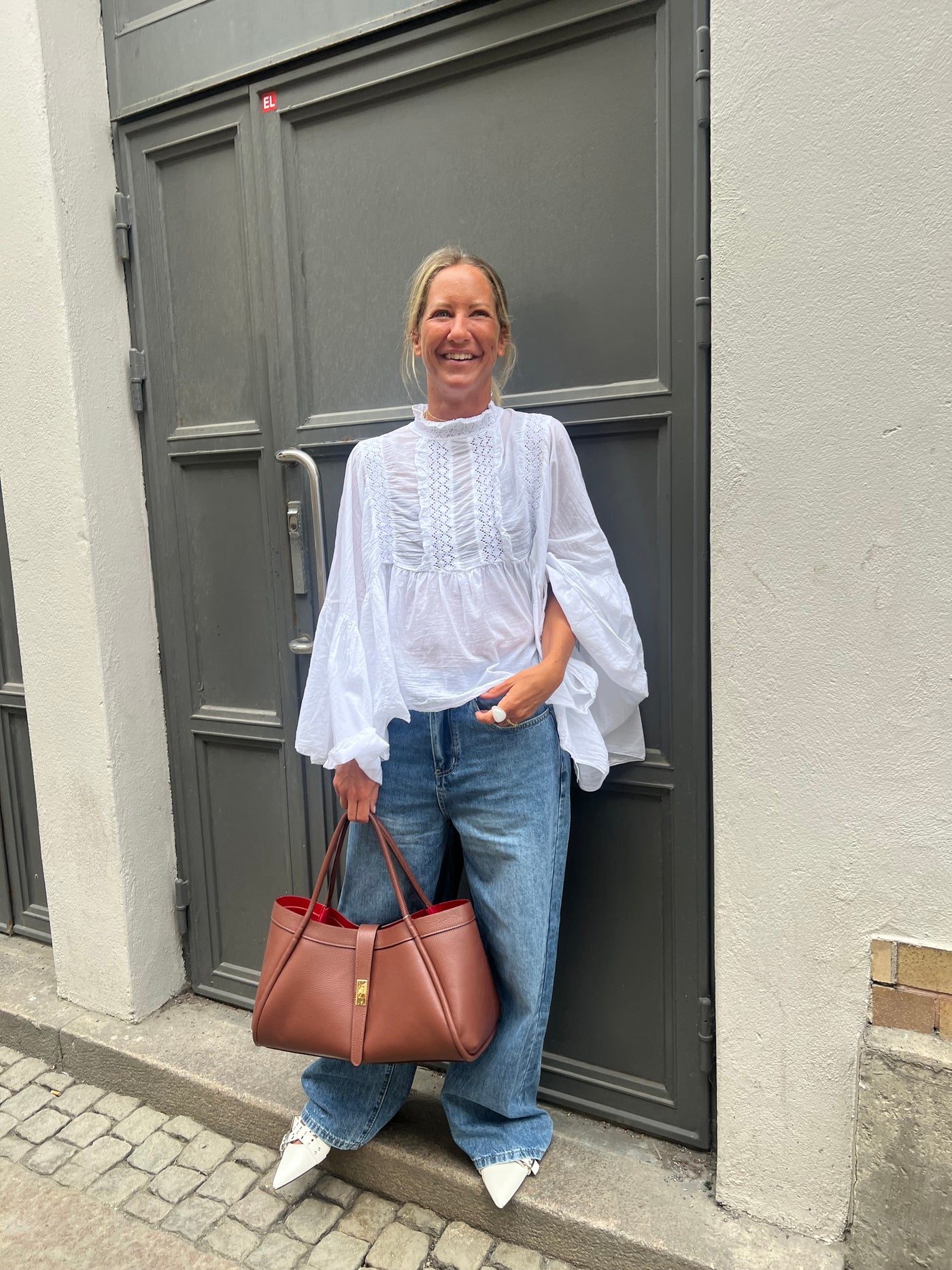 Polly blouse white