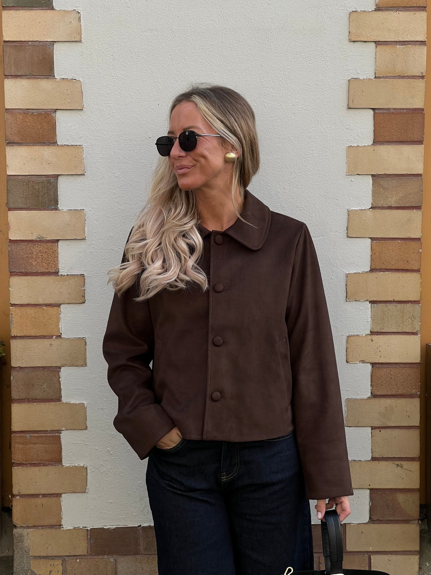 Nilo Faux Suede Jacket