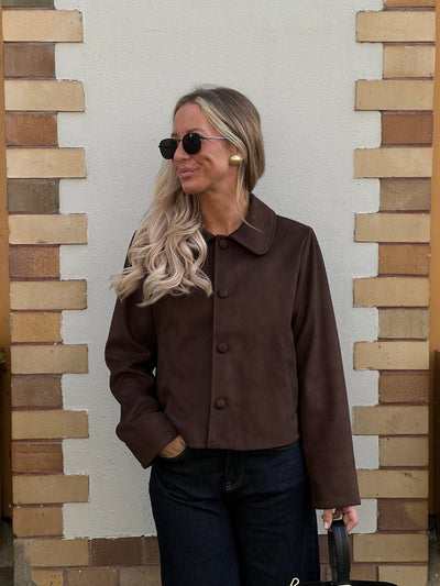 Nilo Faux Suede Jacket