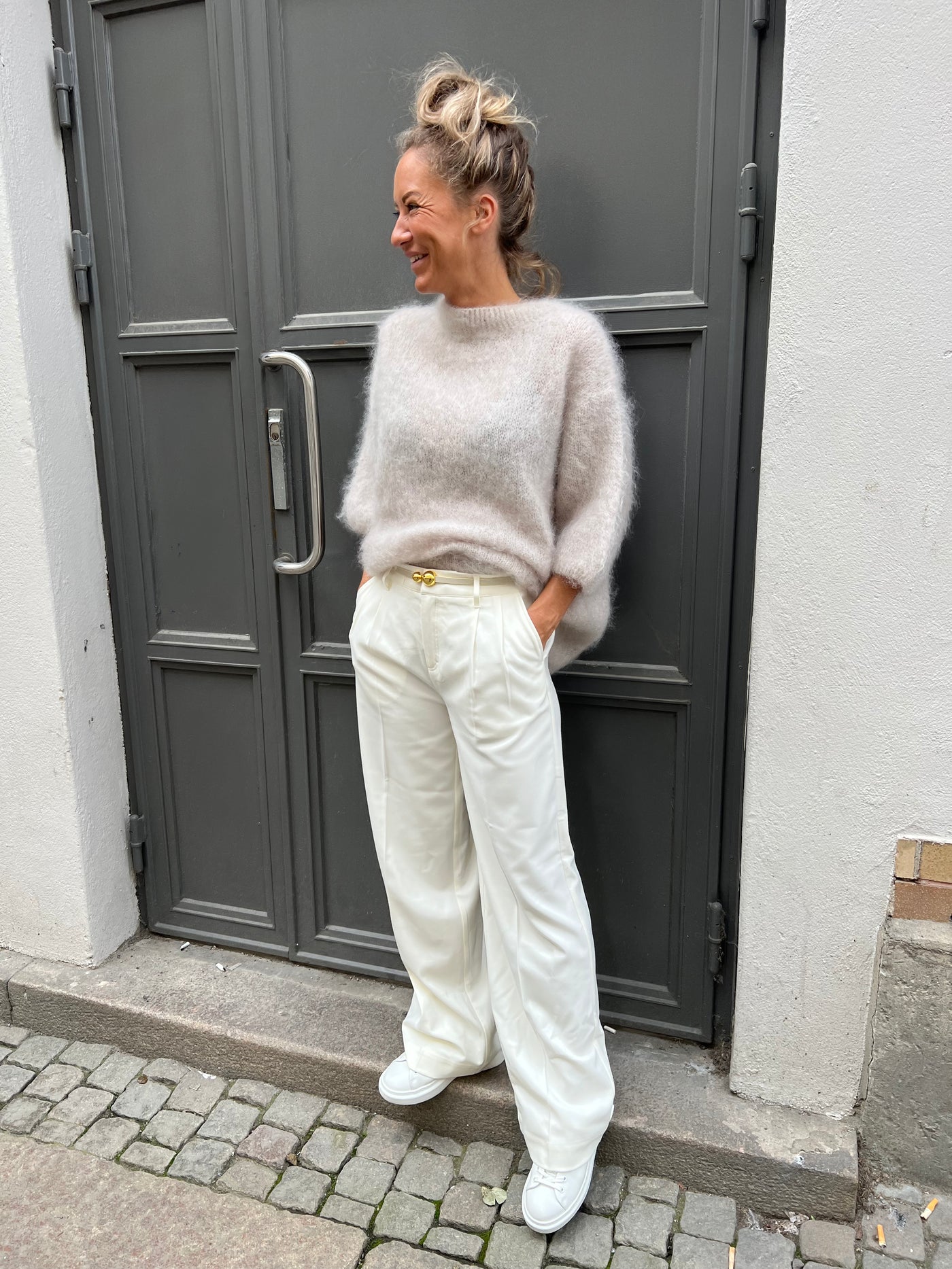 Roro Mohair Beige