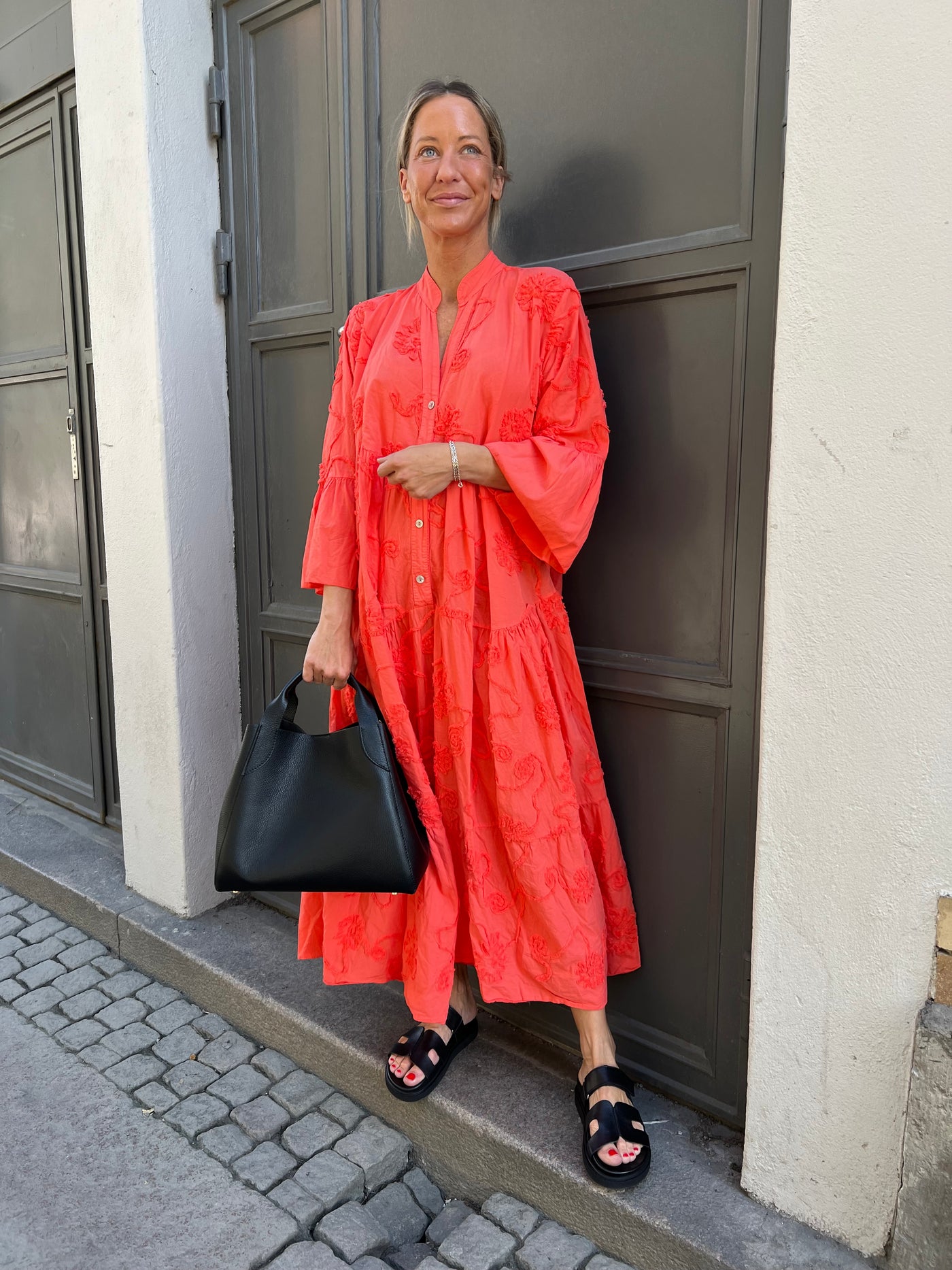 CAJSA DRESS CORAL