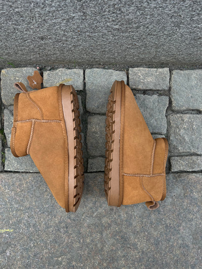 Angela plein mockasko camel