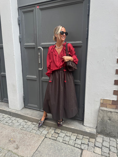 Boho new Blouse Red