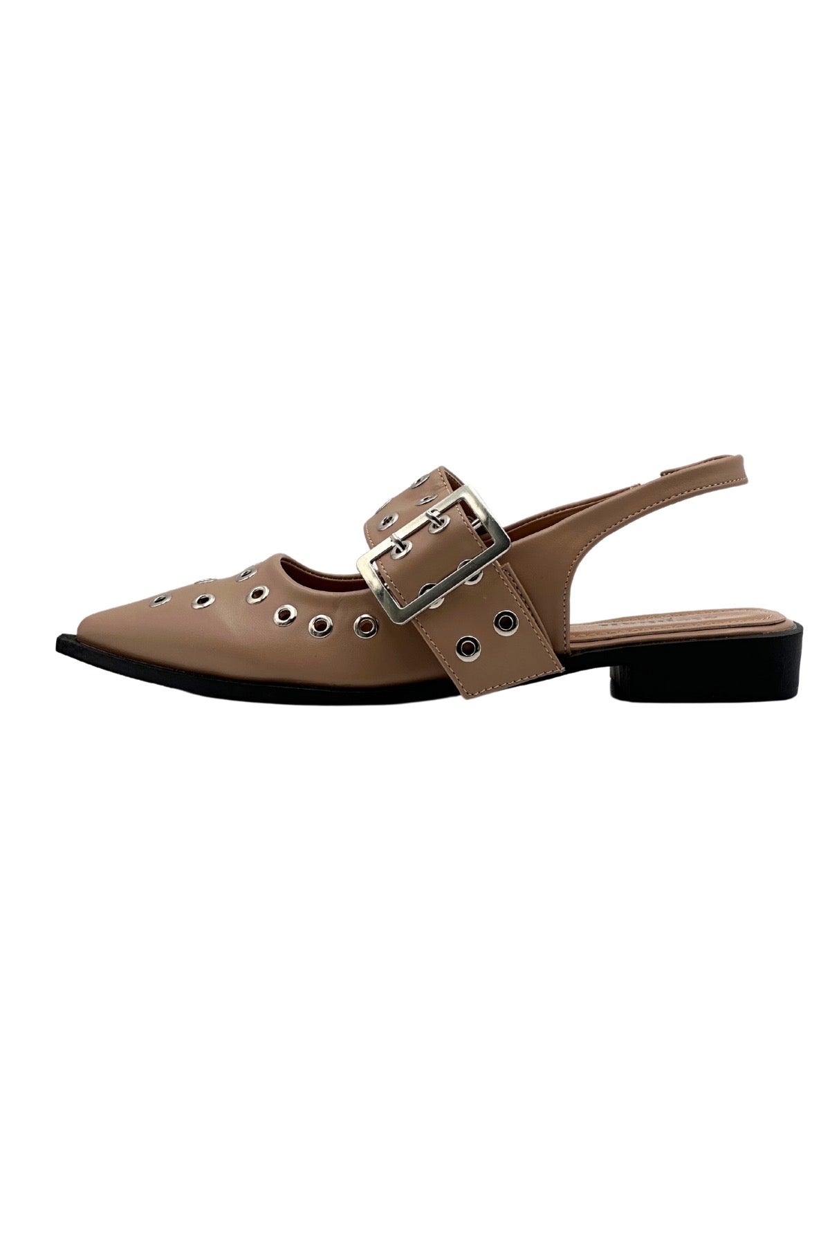 Lollo slingback Khaki/beige