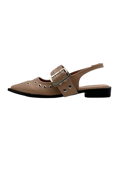 Lollo slingback Khaki/beige