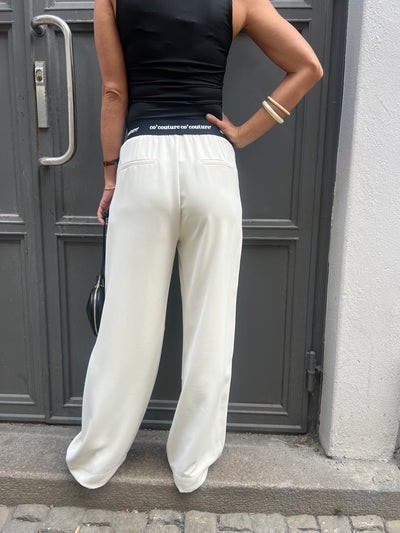 Amina CC logo pant offwhite