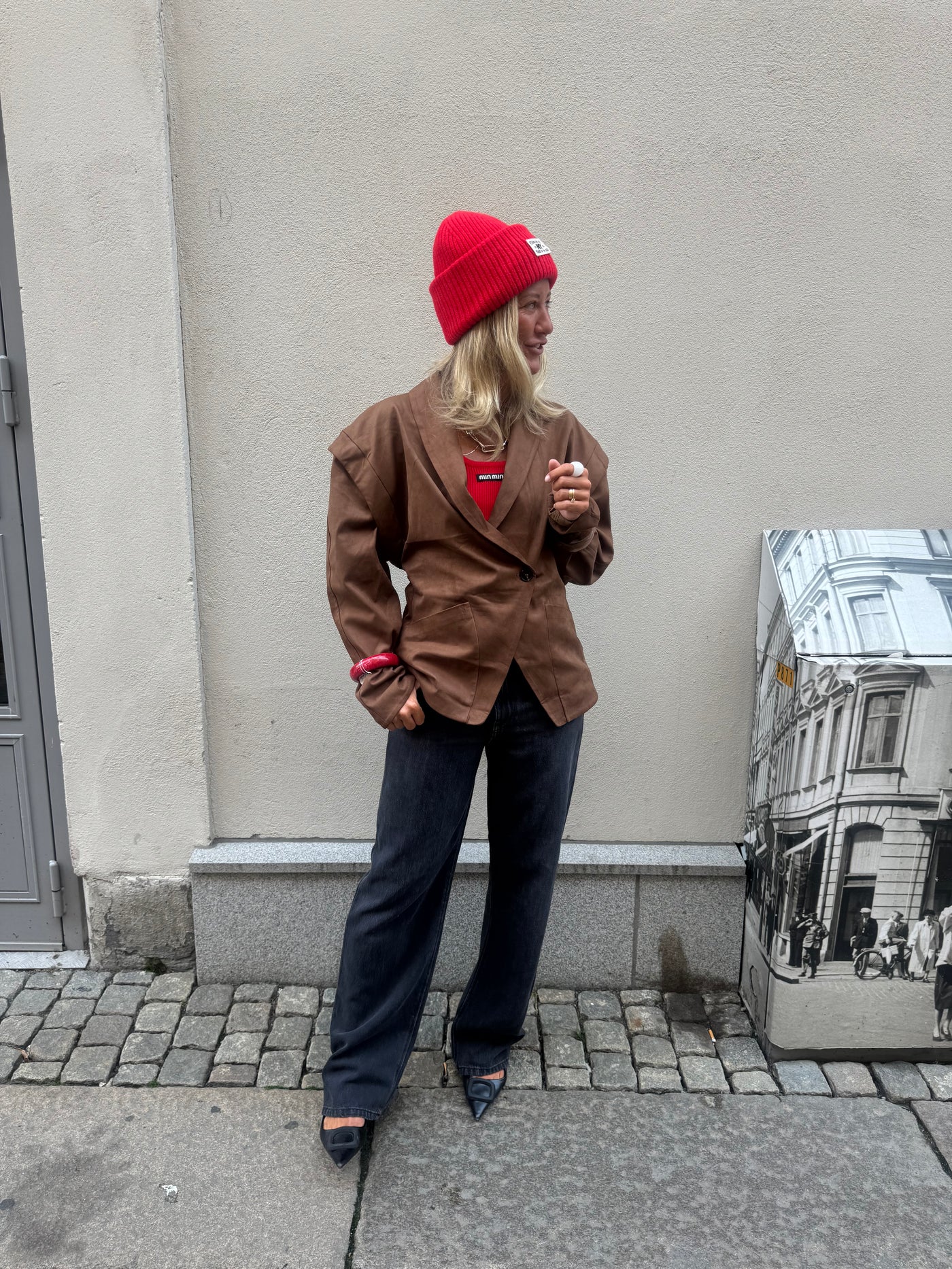 Bomber mocka blazer