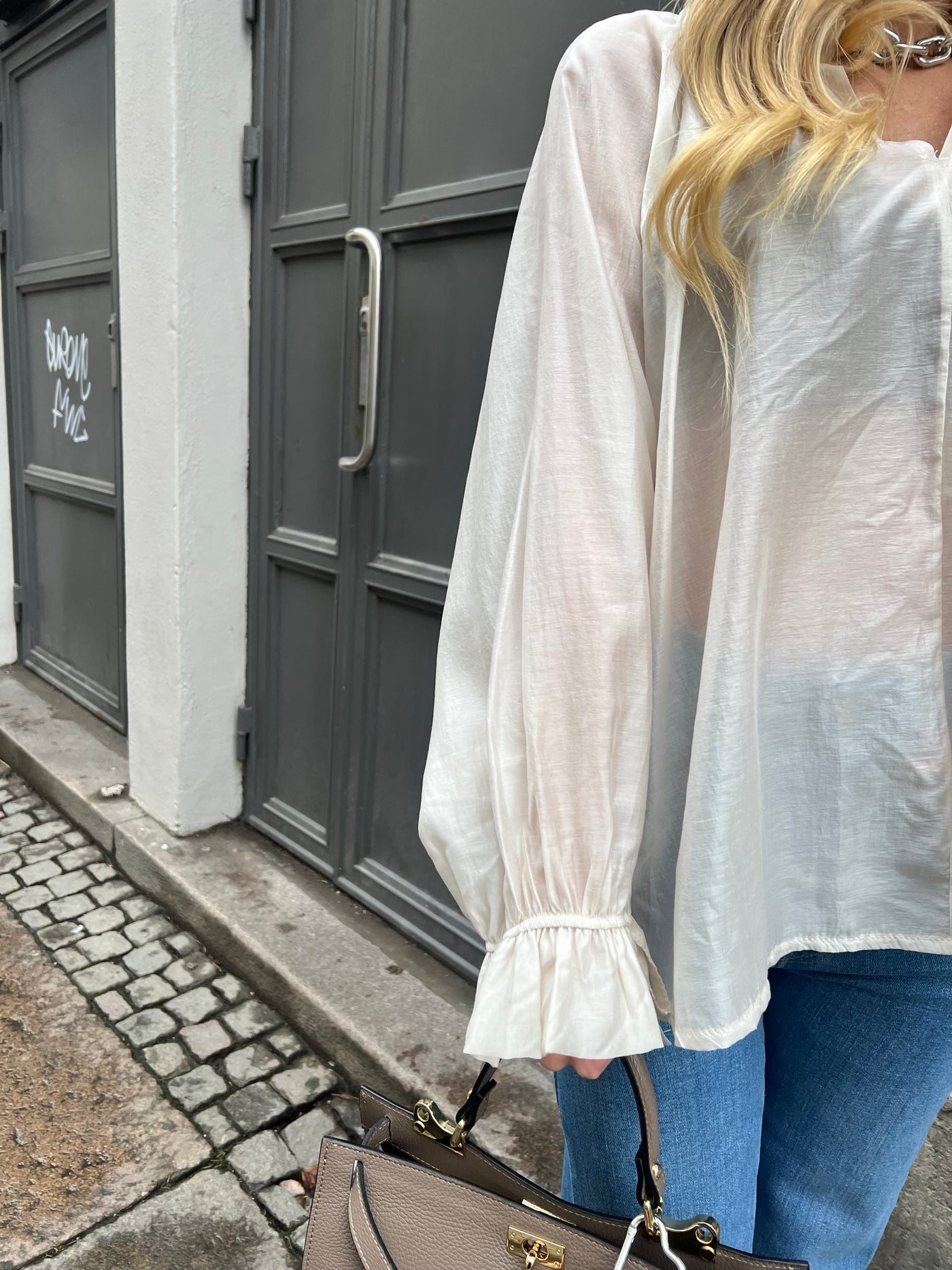 Lycka blouse offwhite