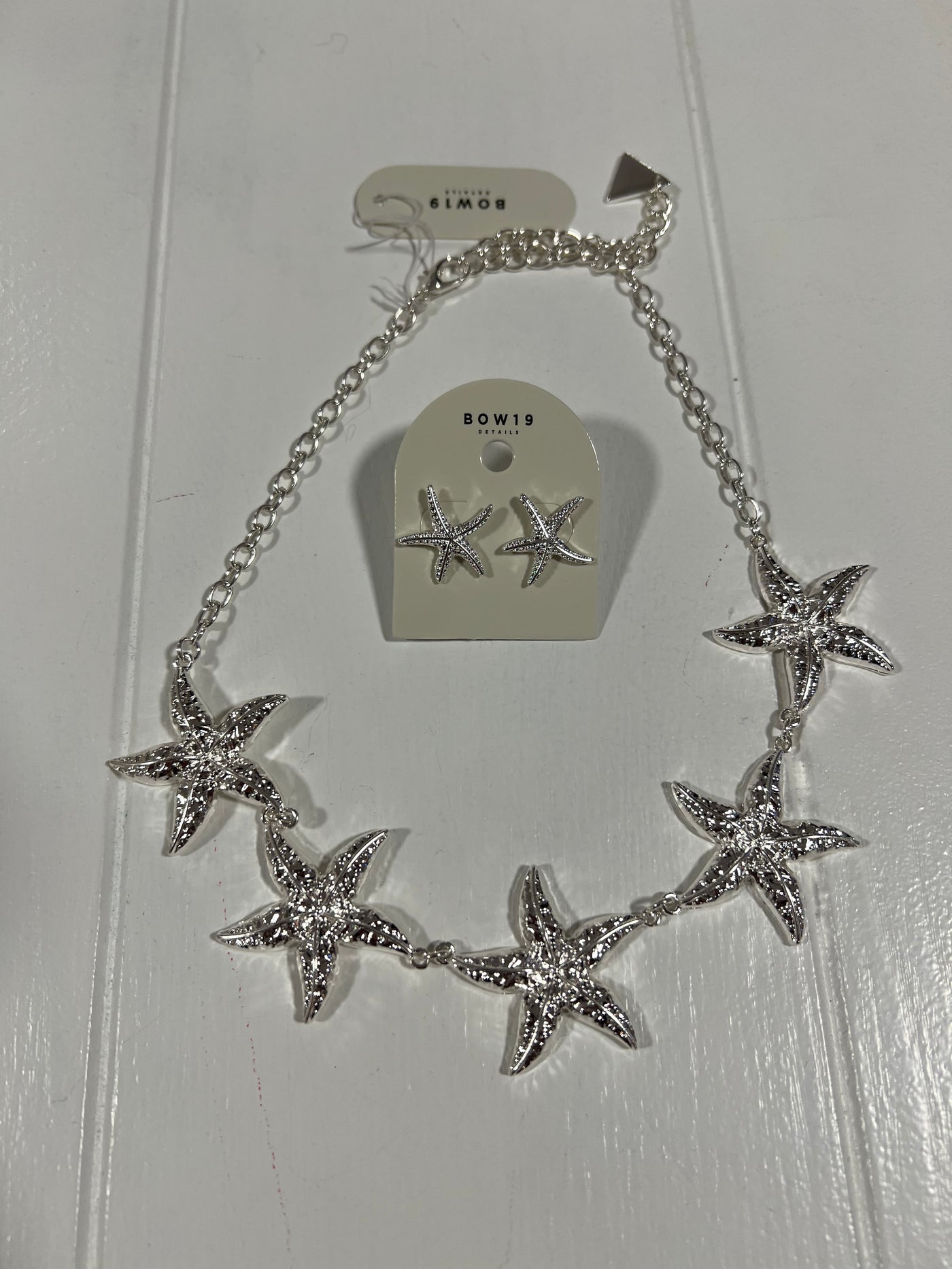 STARFISH NECKLACE SILVER
