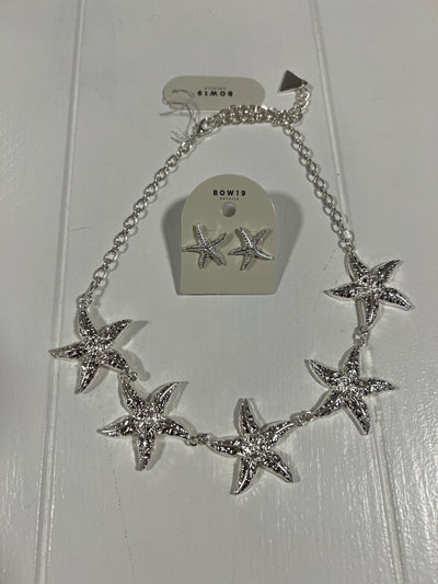 STARFISH NECKLACE SILVER
