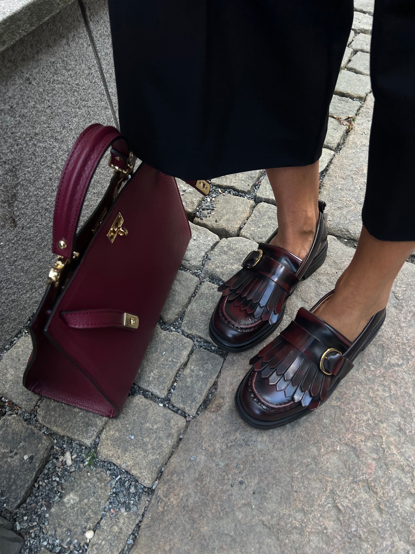 Matilda loafers pavement  Bordeaux