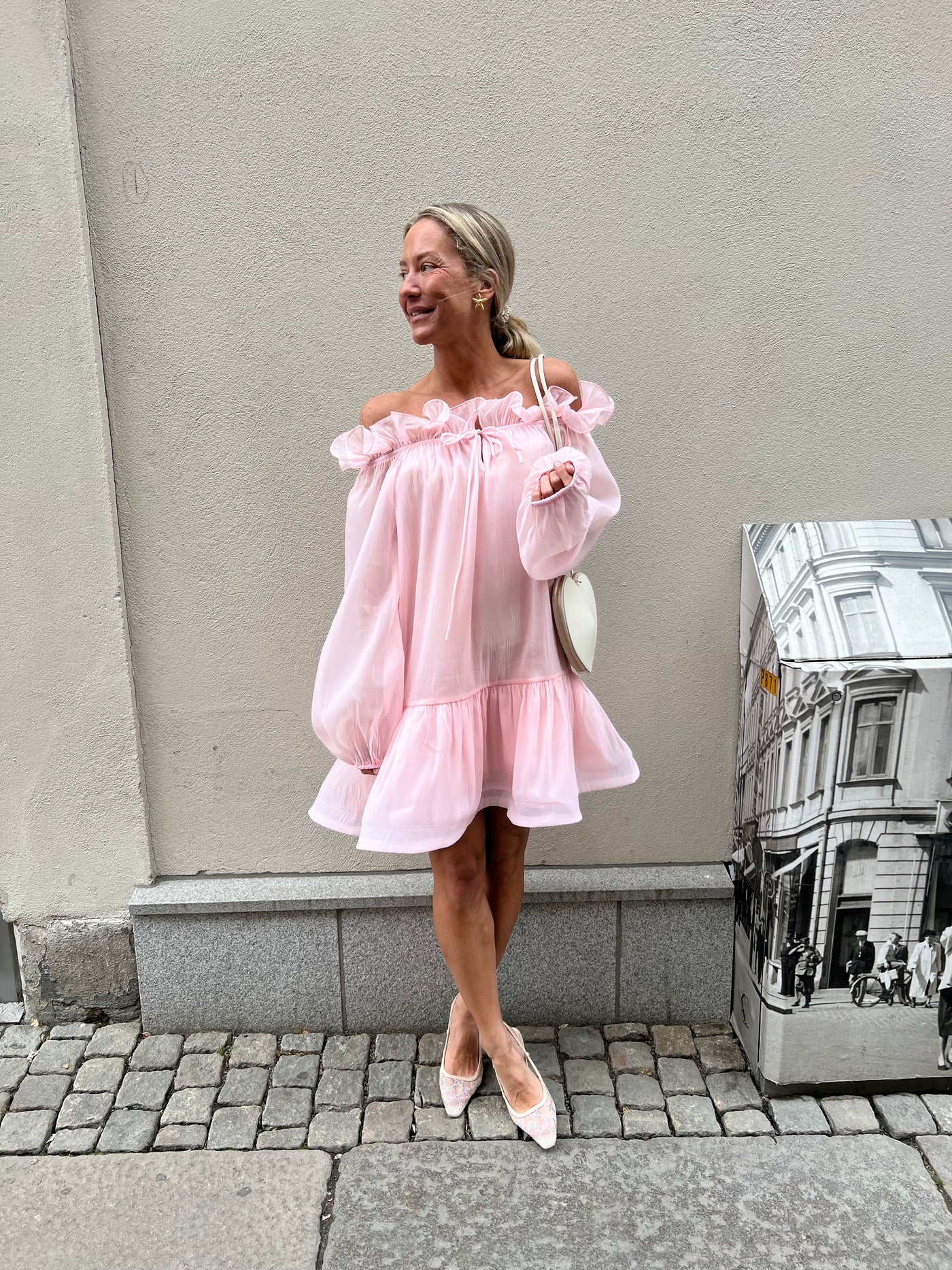 Minja dress pink