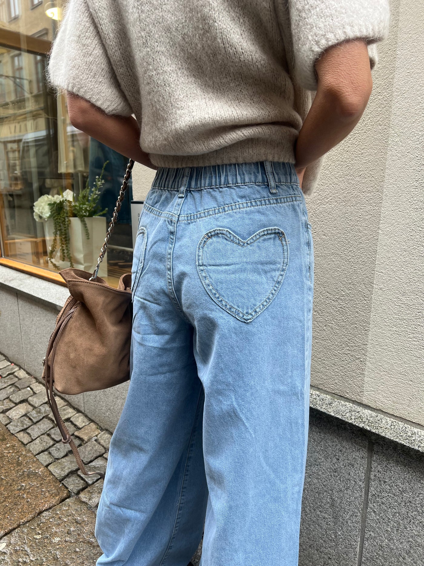 Heart denim