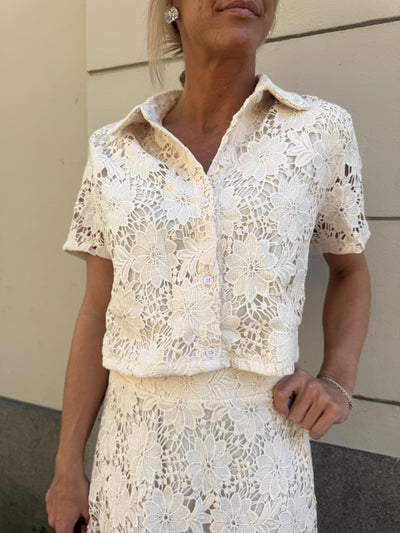 Lace Blouse Mimmi Cream