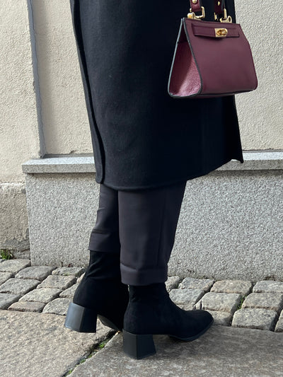 Johanna Suede Black boots