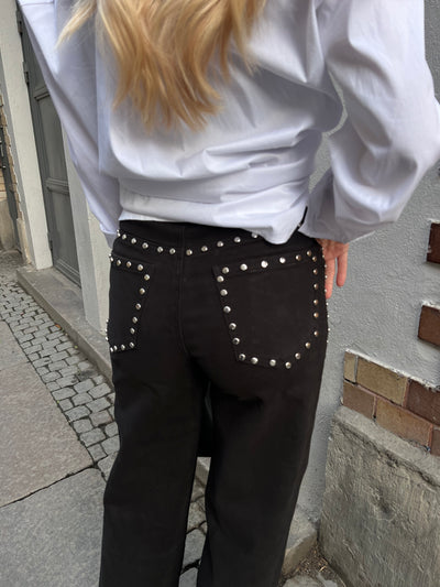 STUDS JEANS BLACK
