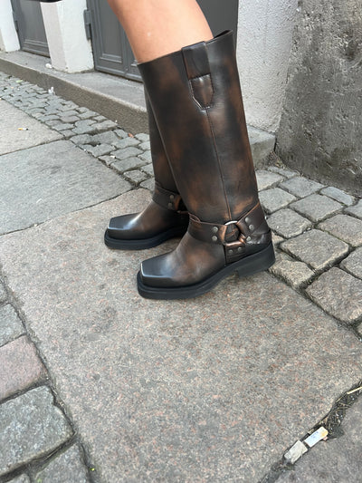 ANGELINA VINTAGE - BROWN MATTE