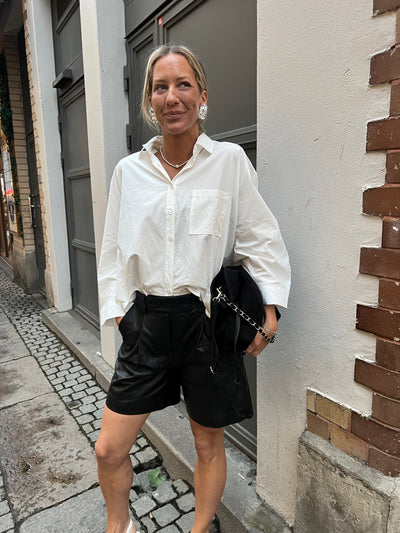 Phoebecc leather shorts