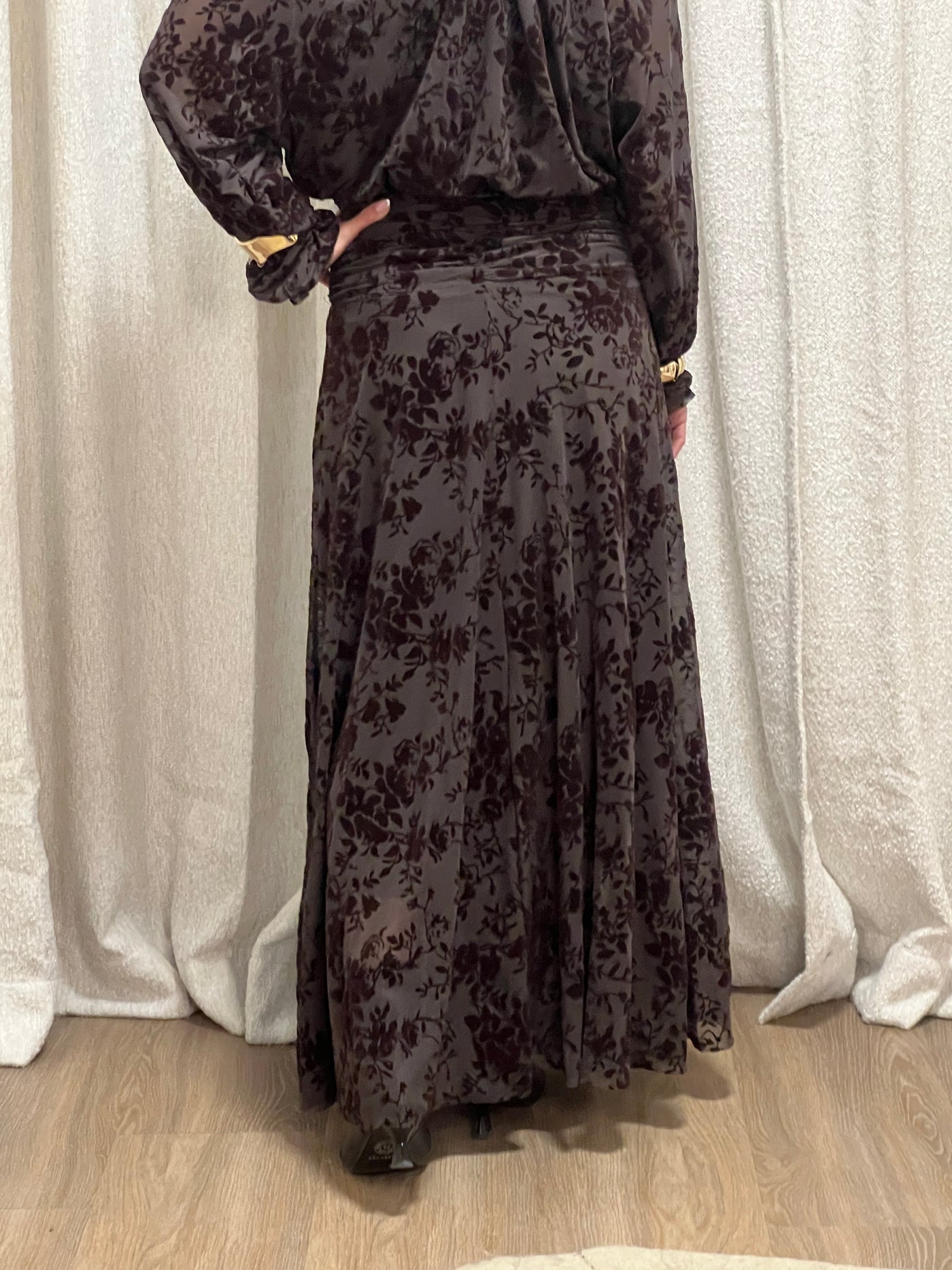 Zoe dress brown leverans 7 dagar
