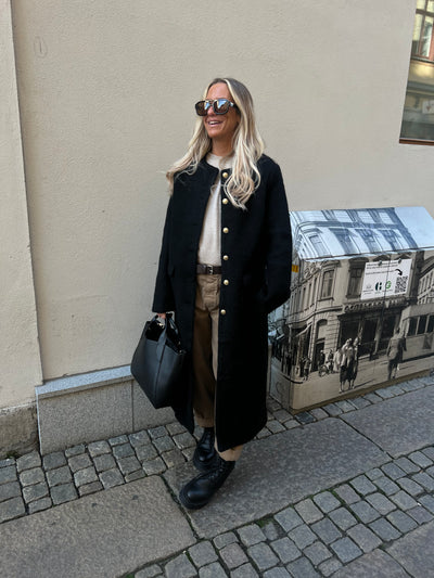 Jackie coat black