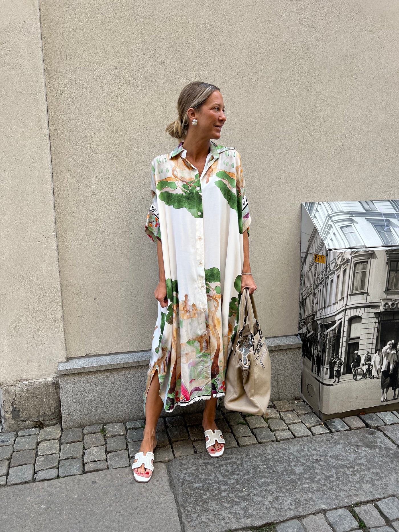 FRANCES DRESS OFFWHITE