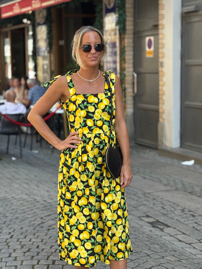 Lemon Dress Knyt Svart