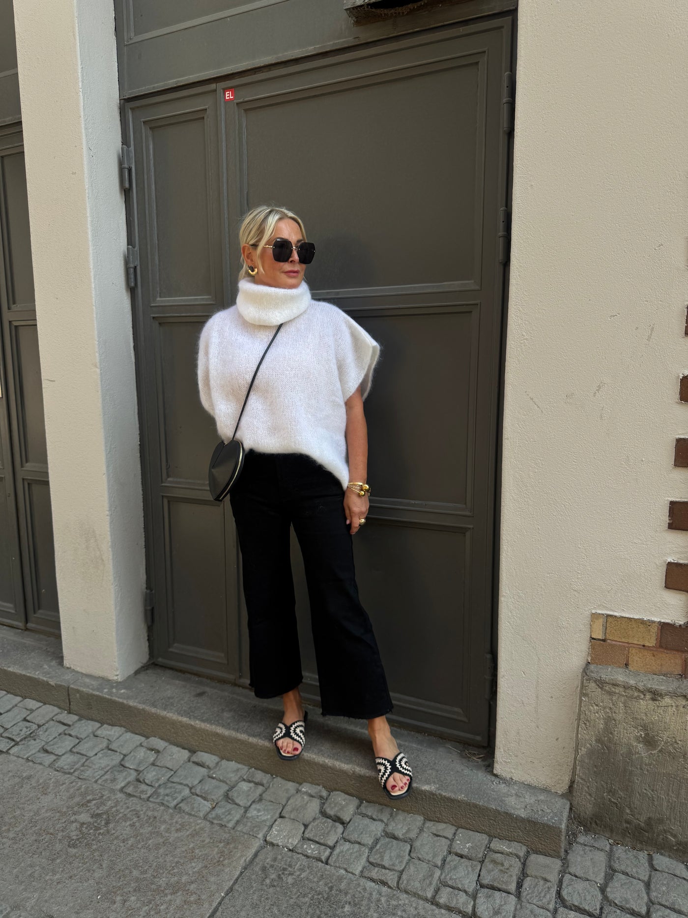 Charlotte Cropt jeans black