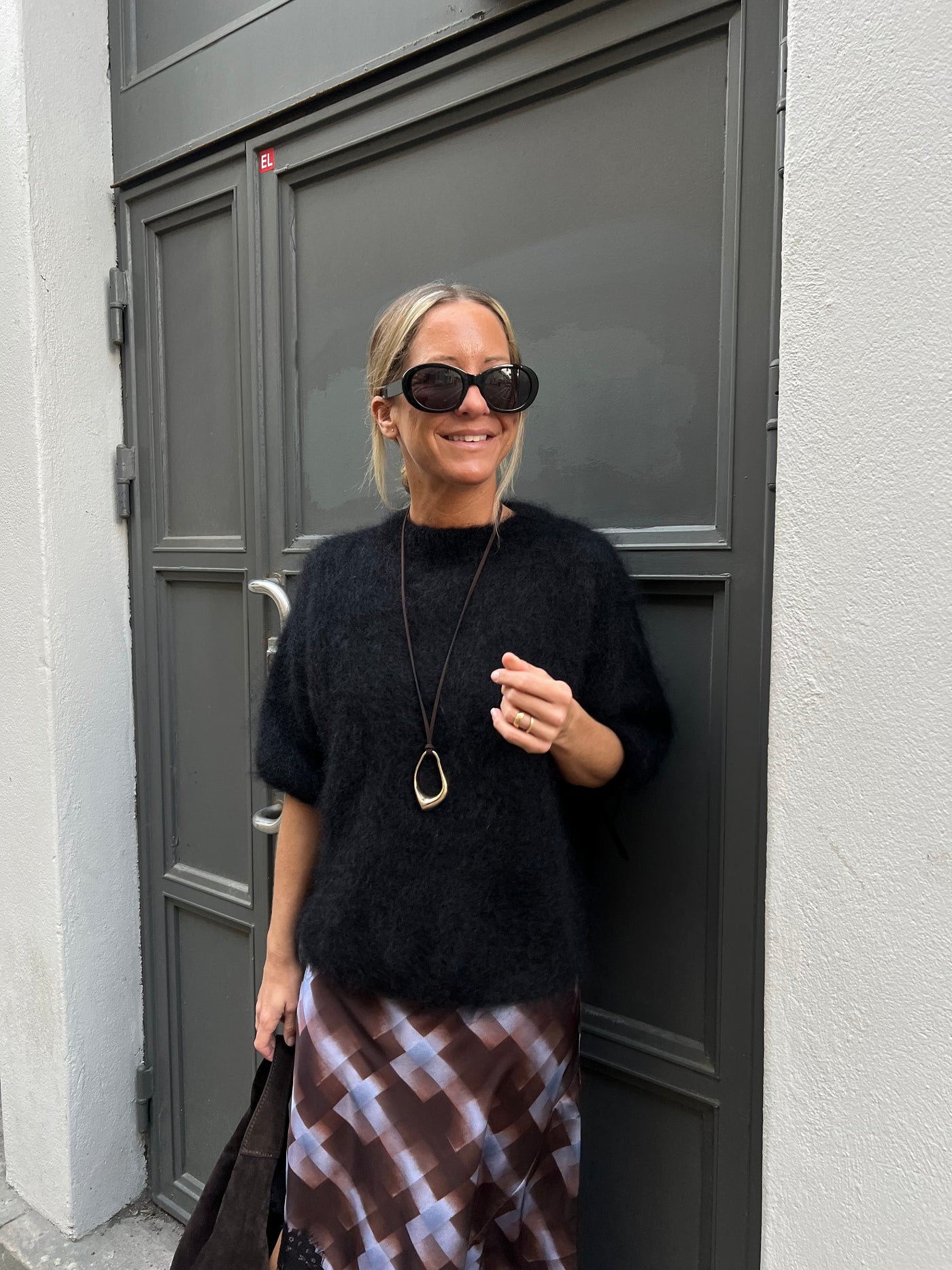 Roro Mohair  black Short - 22012