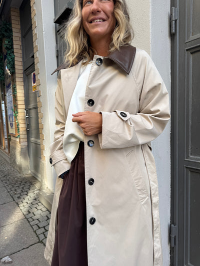 Brownie trench Off White