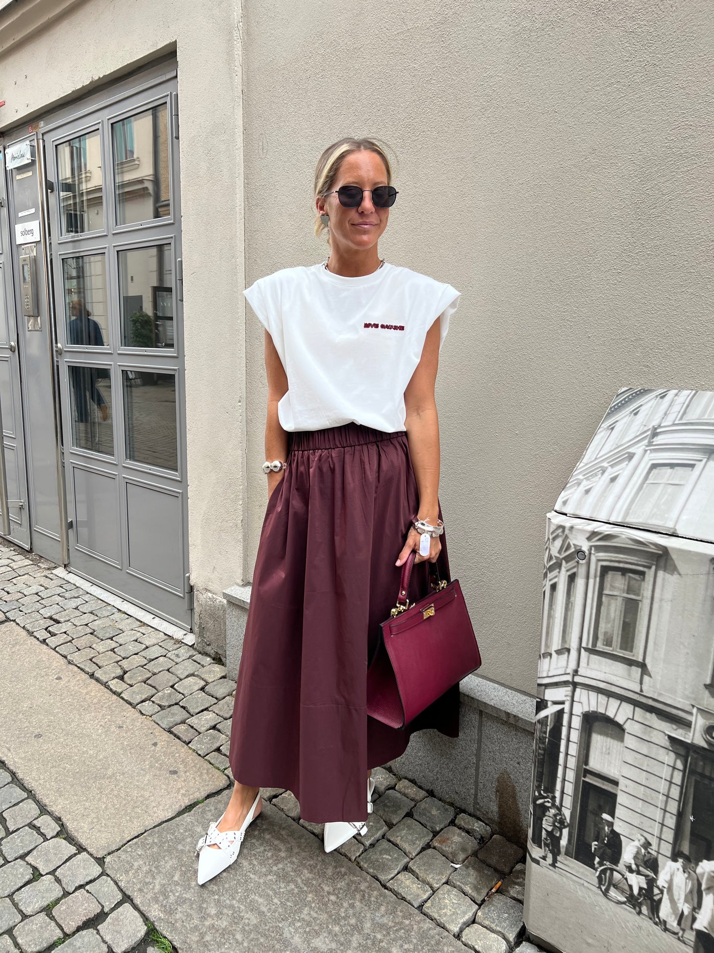 Gauche vit tshirt