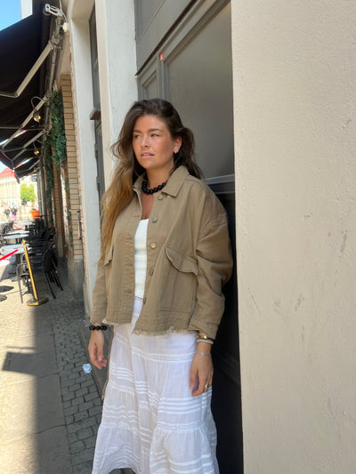 Mio overshirt camel