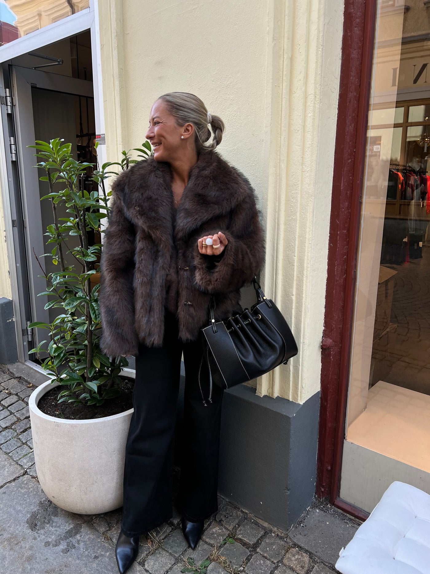 Stephanie Faux Fur Jacket