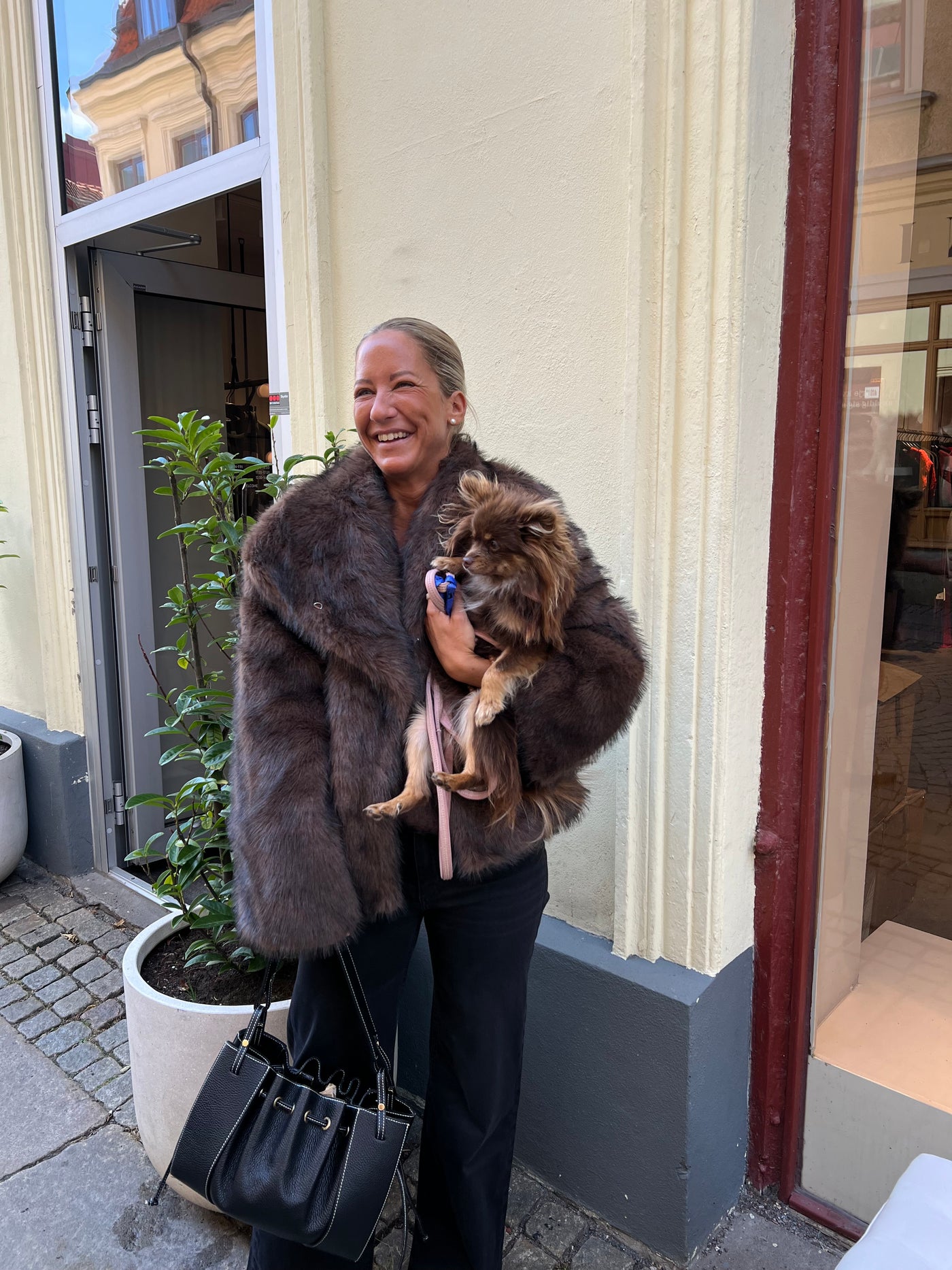 Stephanie Faux Fur Jacket