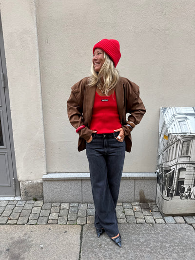 Bomber mocka blazer