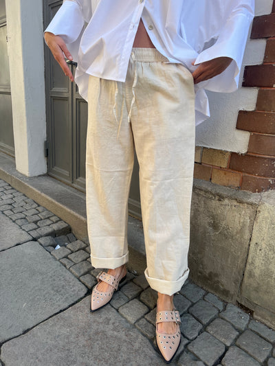 Sonar Linen Pants beige