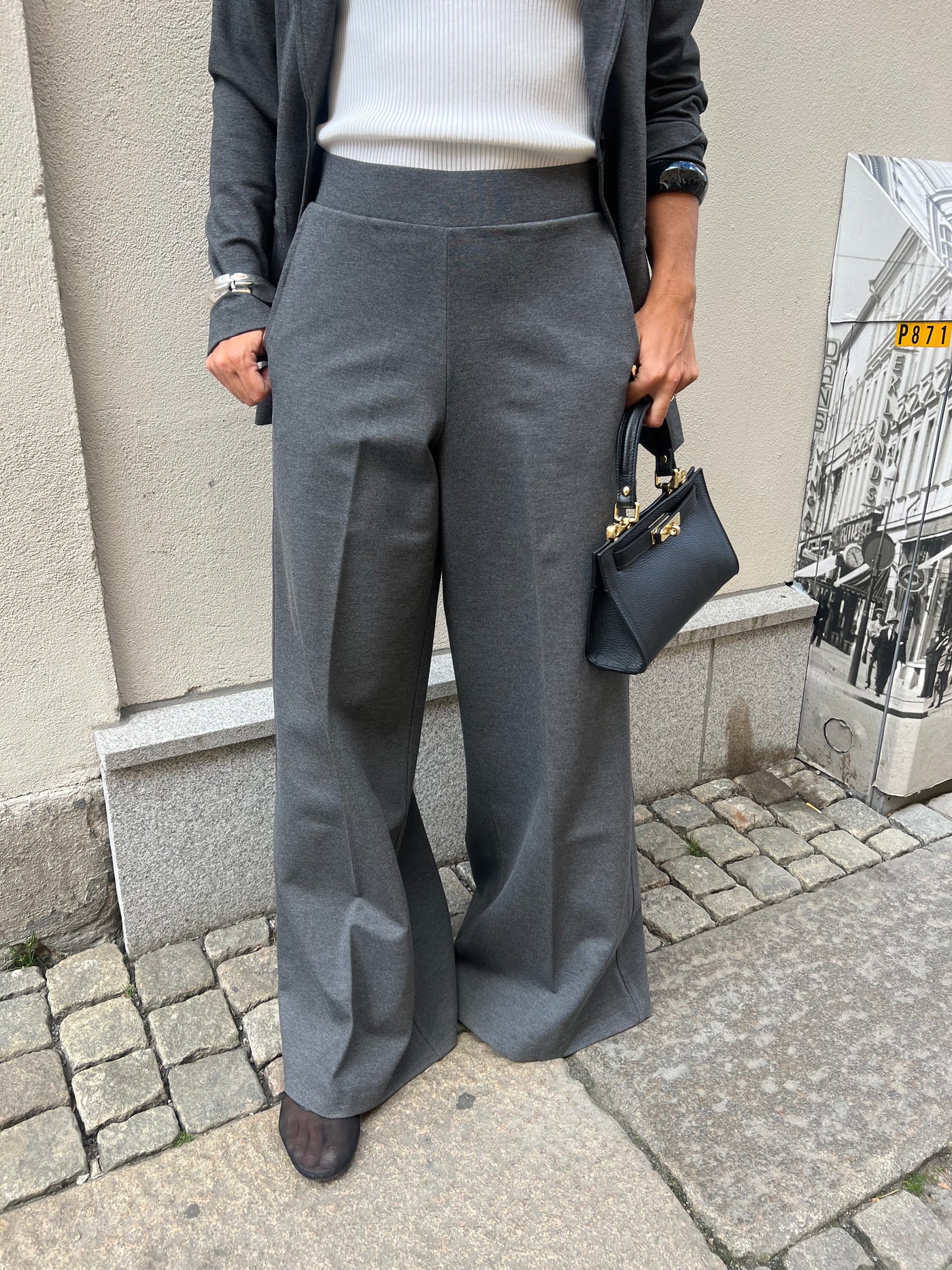 Luna Pants - Graphite Melange