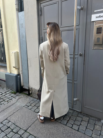 C Long Coat Beige - SC324
