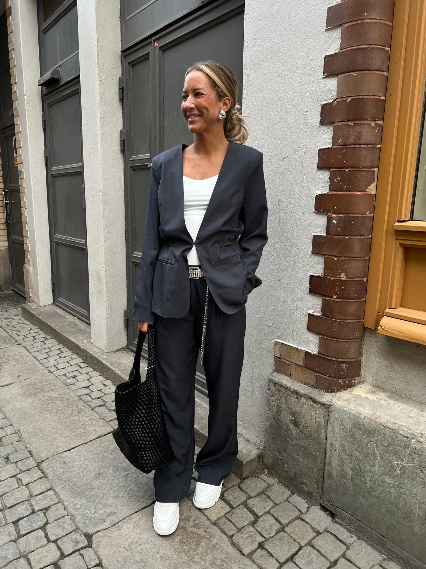 FAVA BLAZER GREY
