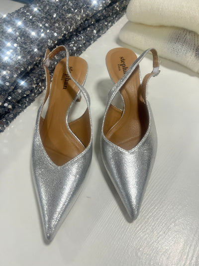 Silver Pumps 167
