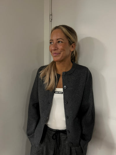 cardigan blazer grey  H880