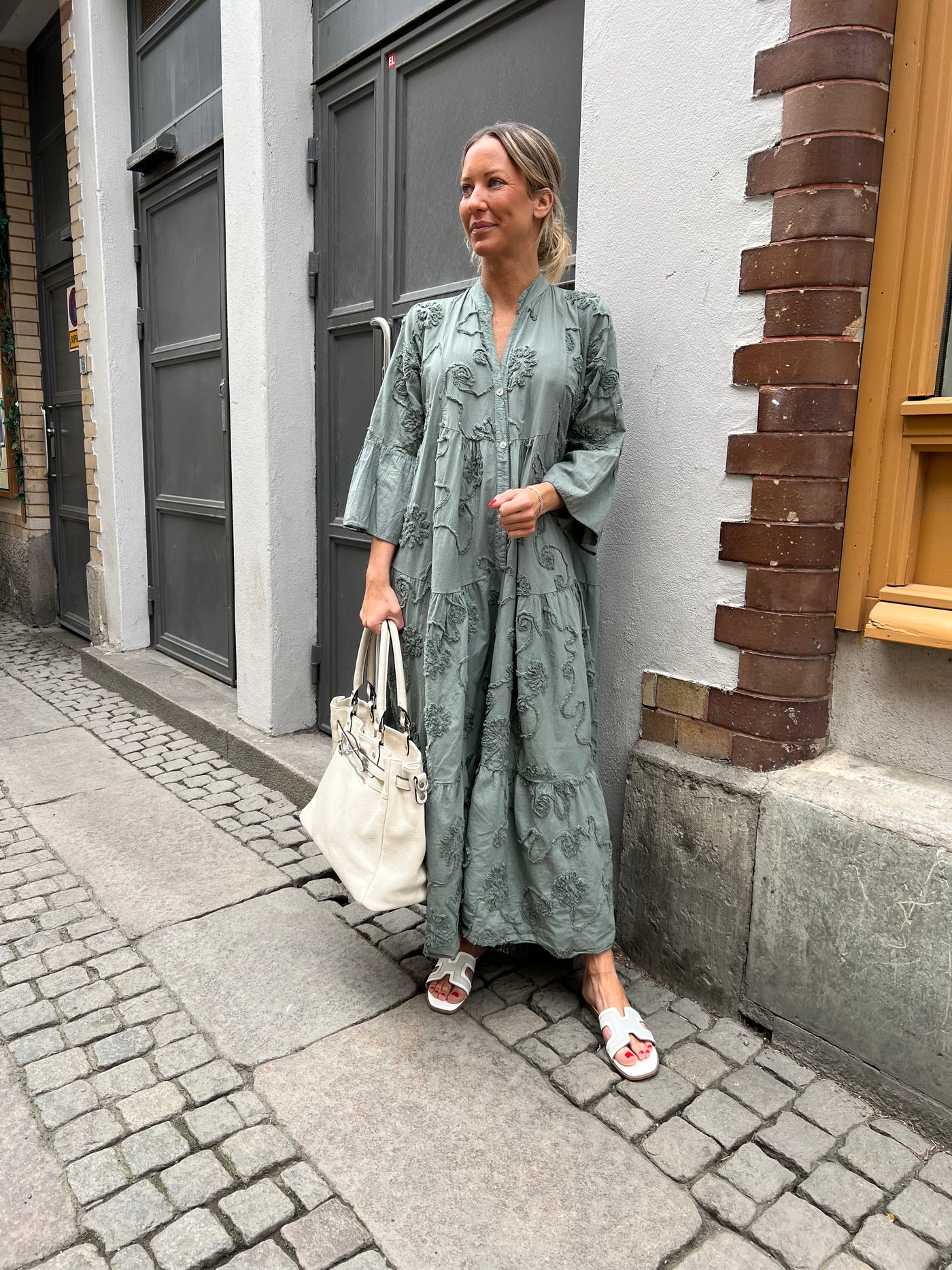CAJSA DRESS GREEN