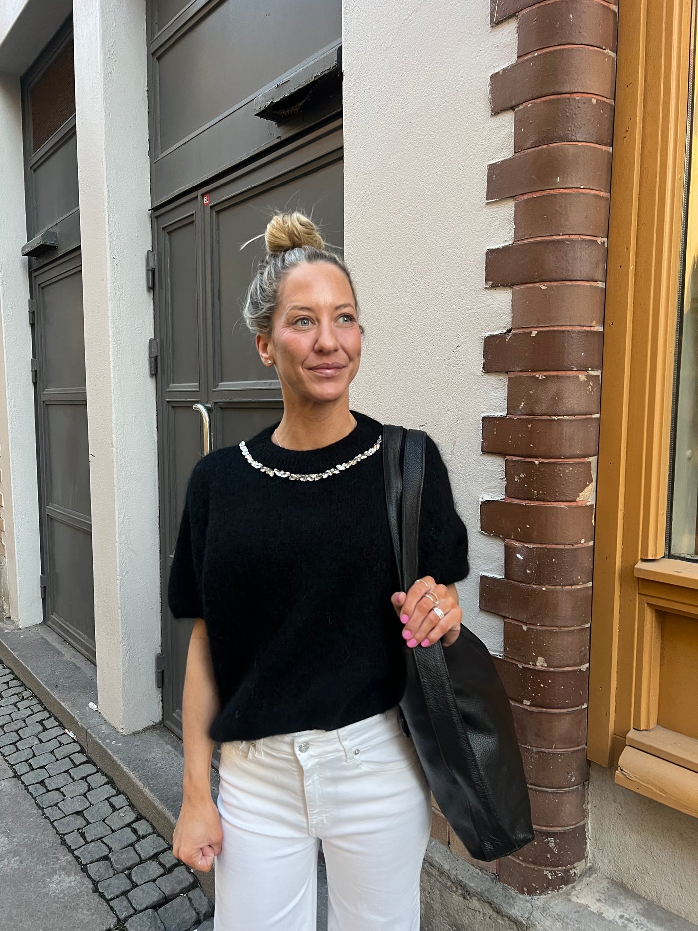 Lilja mohair diamant svart