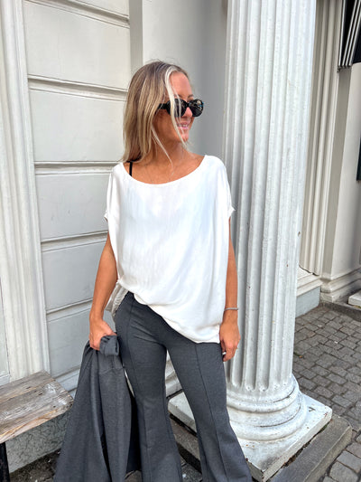 ANDY SILK BLOUSE OFFWHITE