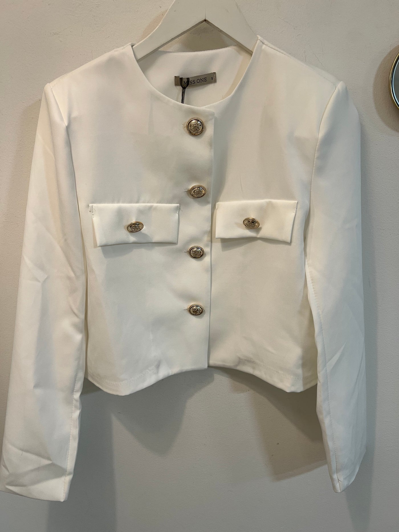 Vivian white  jacket