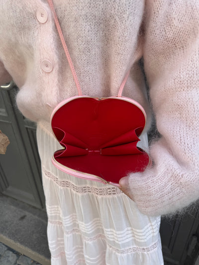 Heart bag Pink