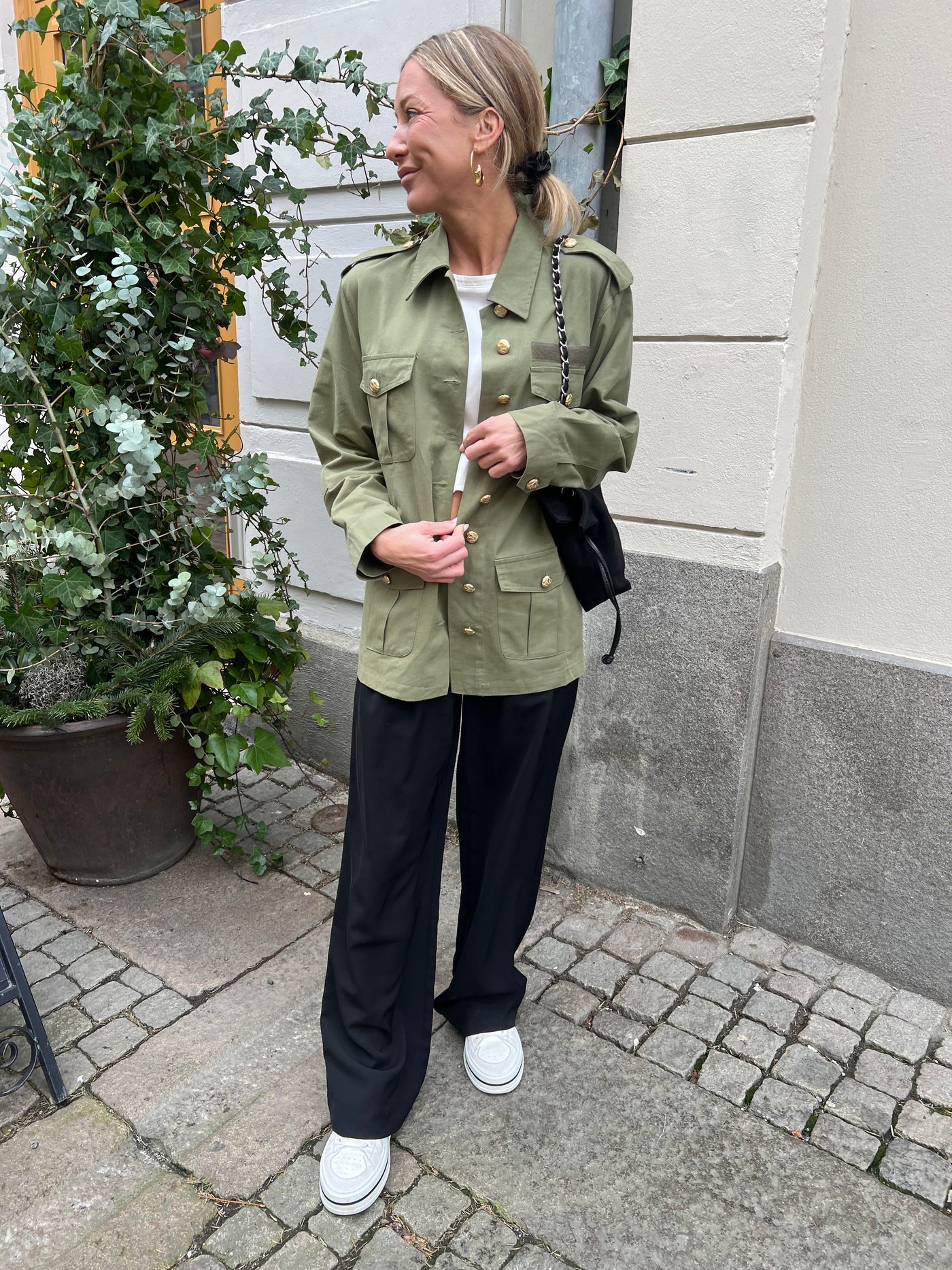Lisa armyjacket green