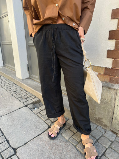 Sonar Linen Pants black